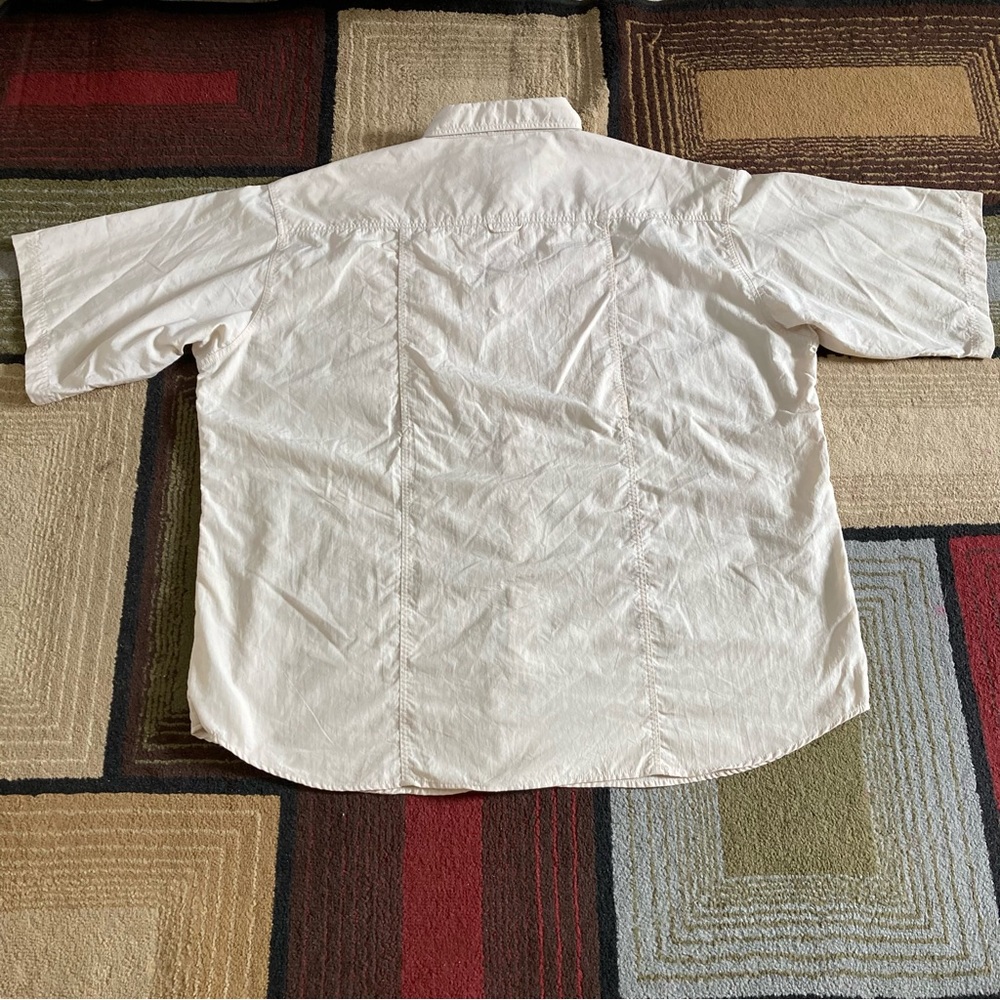 Wrangler Hero Outdoor Gear Button Up Shirt Short Sleeve Men's Sz 2XL Fishing - Picture 7 of 12